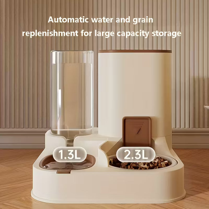 Pet Food & Water Dispenser 2 in 1
