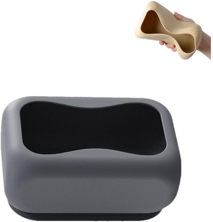 Silicone Tissue Box Holder, Gray