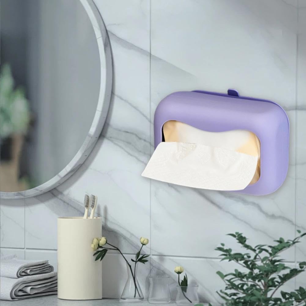 Silicone Tissue Box Holder, Gray