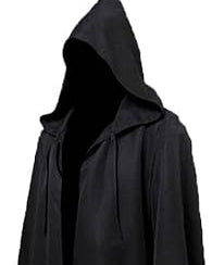 Halloween Tunic Hooded Robe Cloak Cape