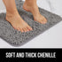 Bath Rug Mat, 24" x 17" Grey