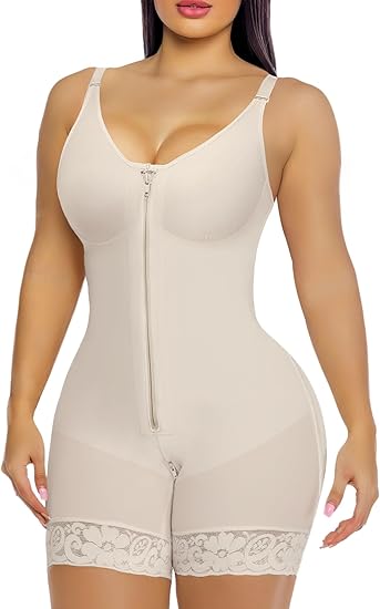 Shapewear for Women Zipper Crotch
