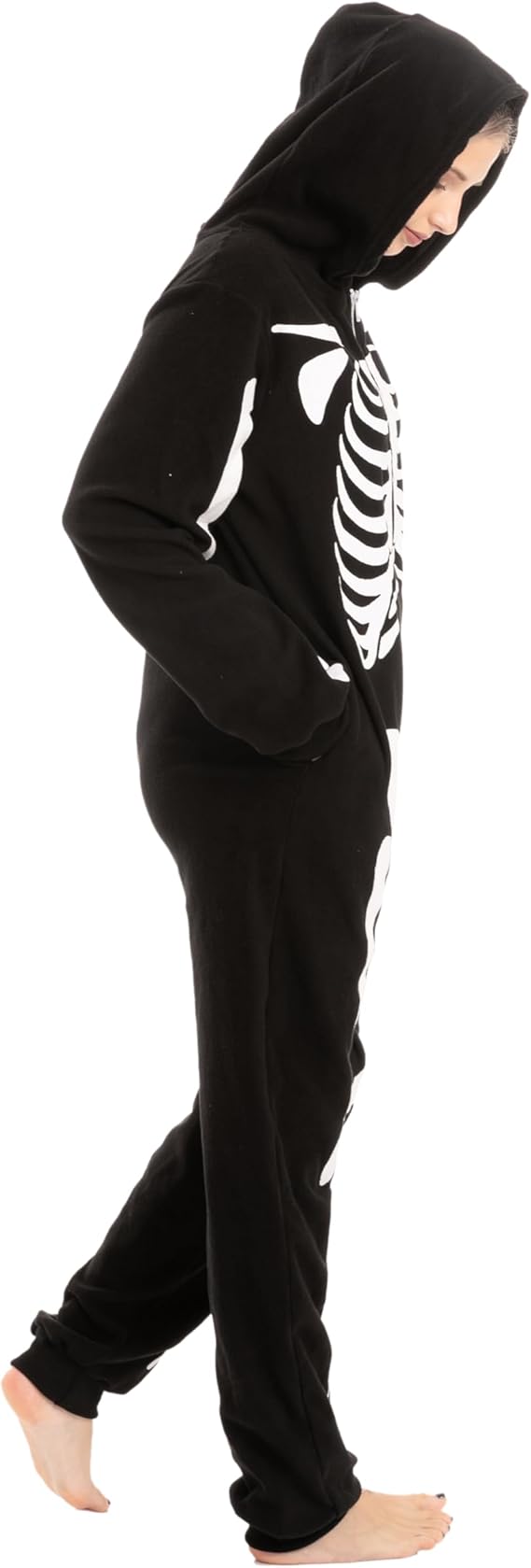 Halloween Skeleton Jumpsuit Pajama, Unisex