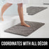 Bath Rug Mat, 24" x 17" Grey