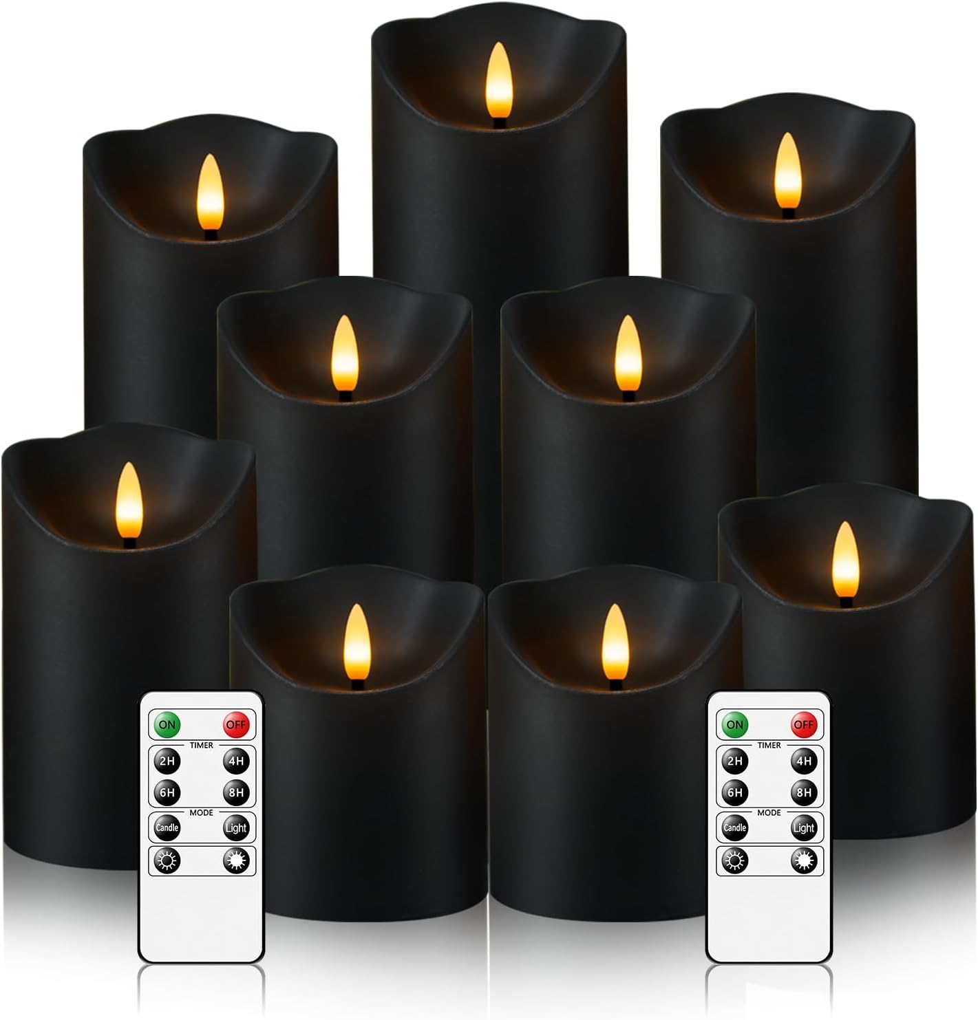 Halloween Candles with Remote