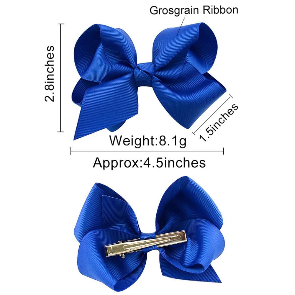 40PCS 4.5 Inch Hair Bows