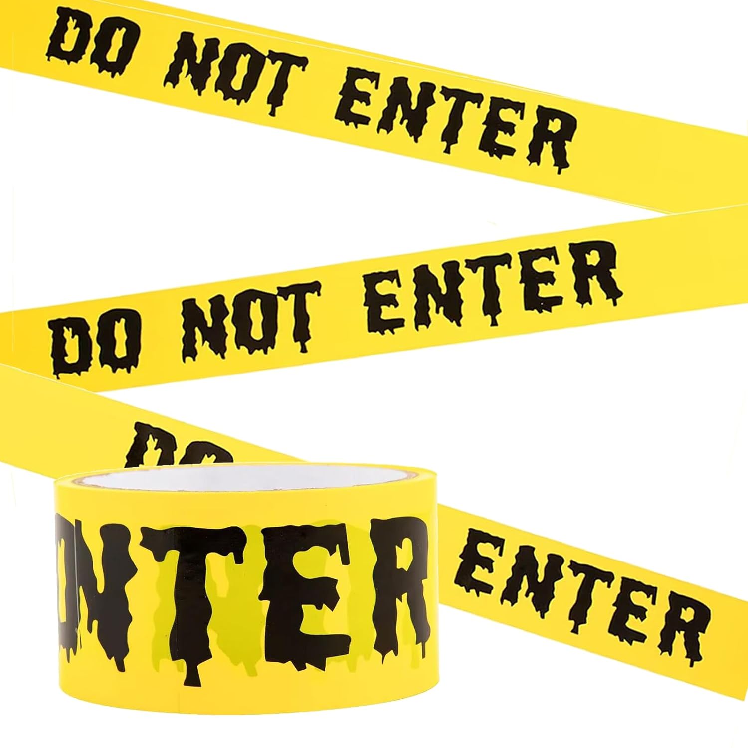 Halloween Decorations Caution Tape 1.9in x 82Ft