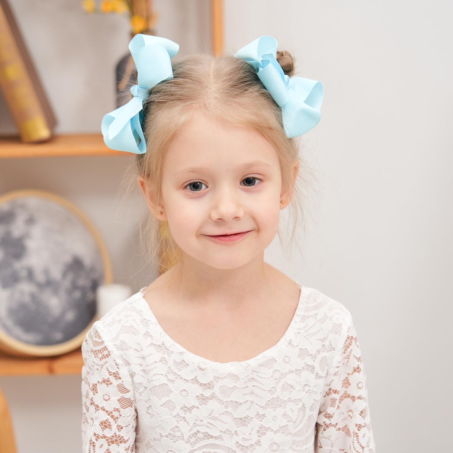 40PCS 4.5 Inch Hair Bows