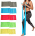 5 Pcs Resistance Bands, 4.9 Ft
