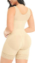 Full Body Shaper Butt Lifter with Zipper Crotch