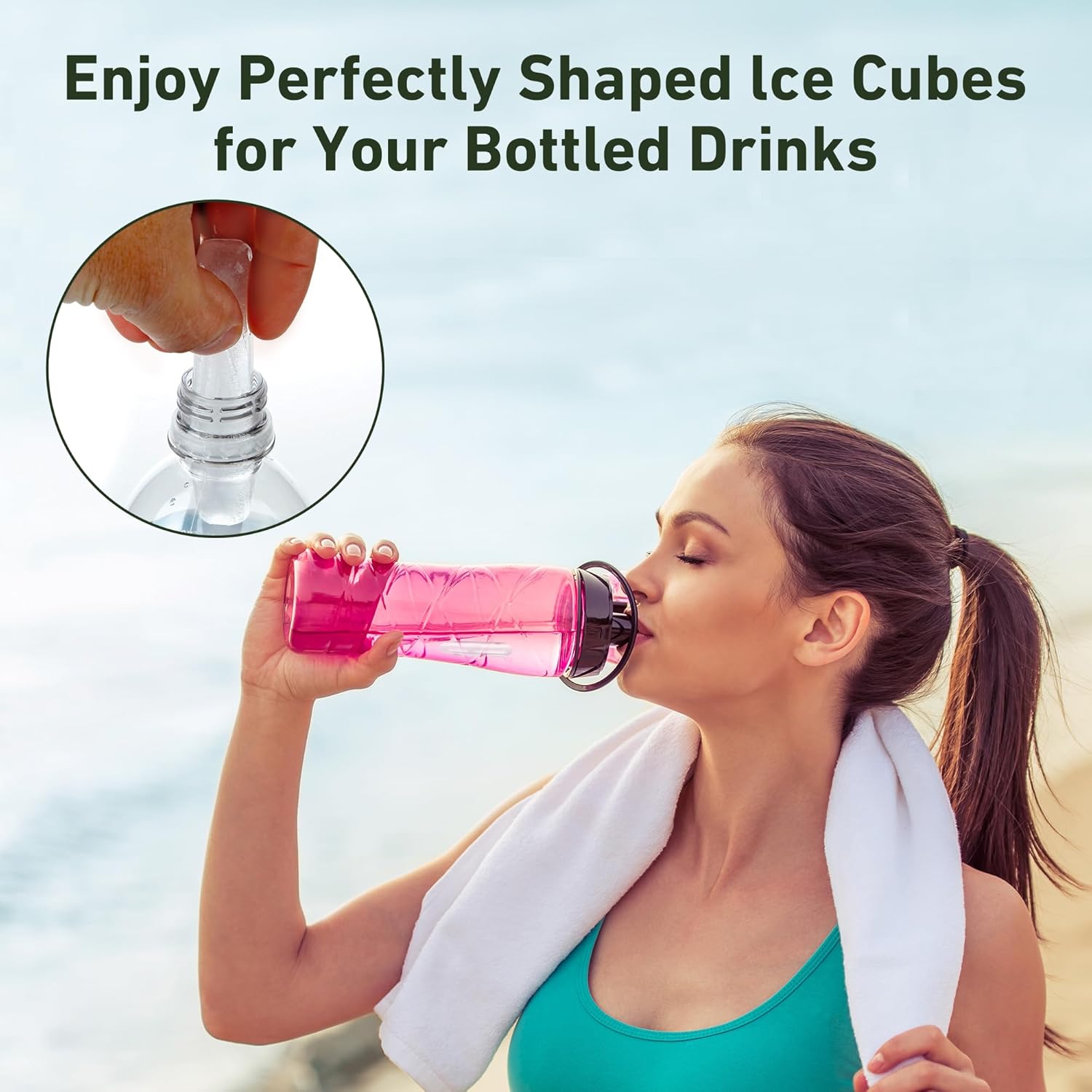 Silicone Ice Stick Cube Trays