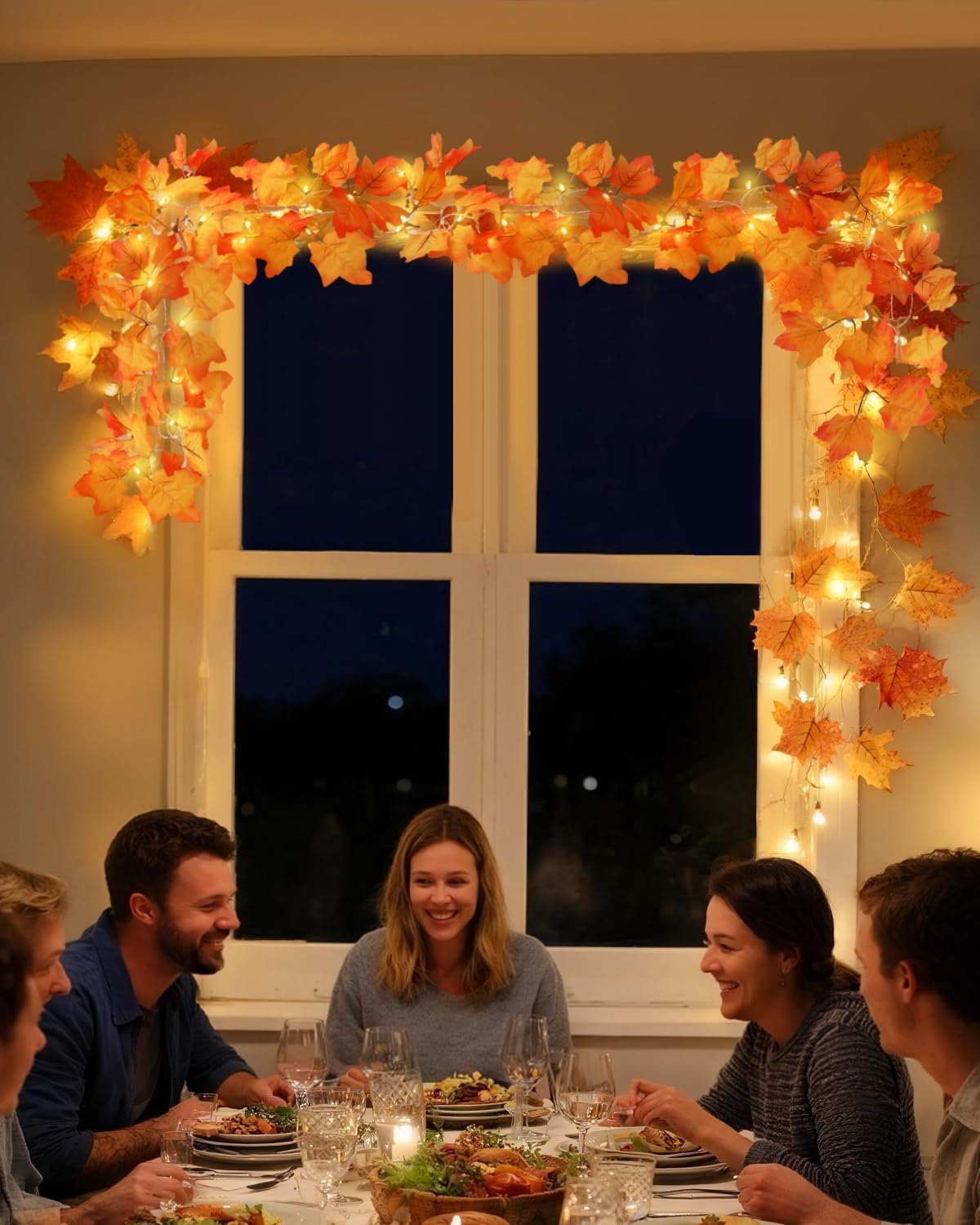 2 Pack Halloween String Lights