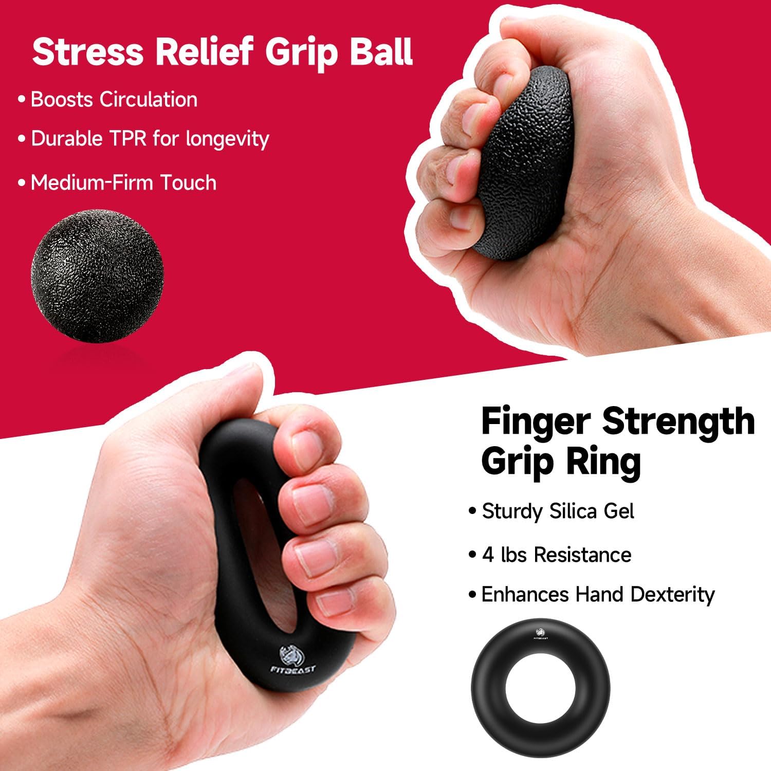 Hand Grip Strengthener Kit