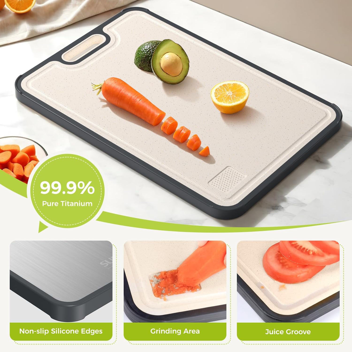 Titanium Cutting Board