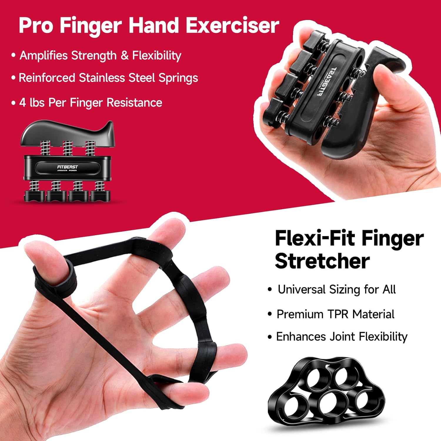 Hand Grip Strengthener Kit