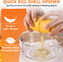 3PCS Egg Shell Opener With Free Silicon Tissue Box Holder