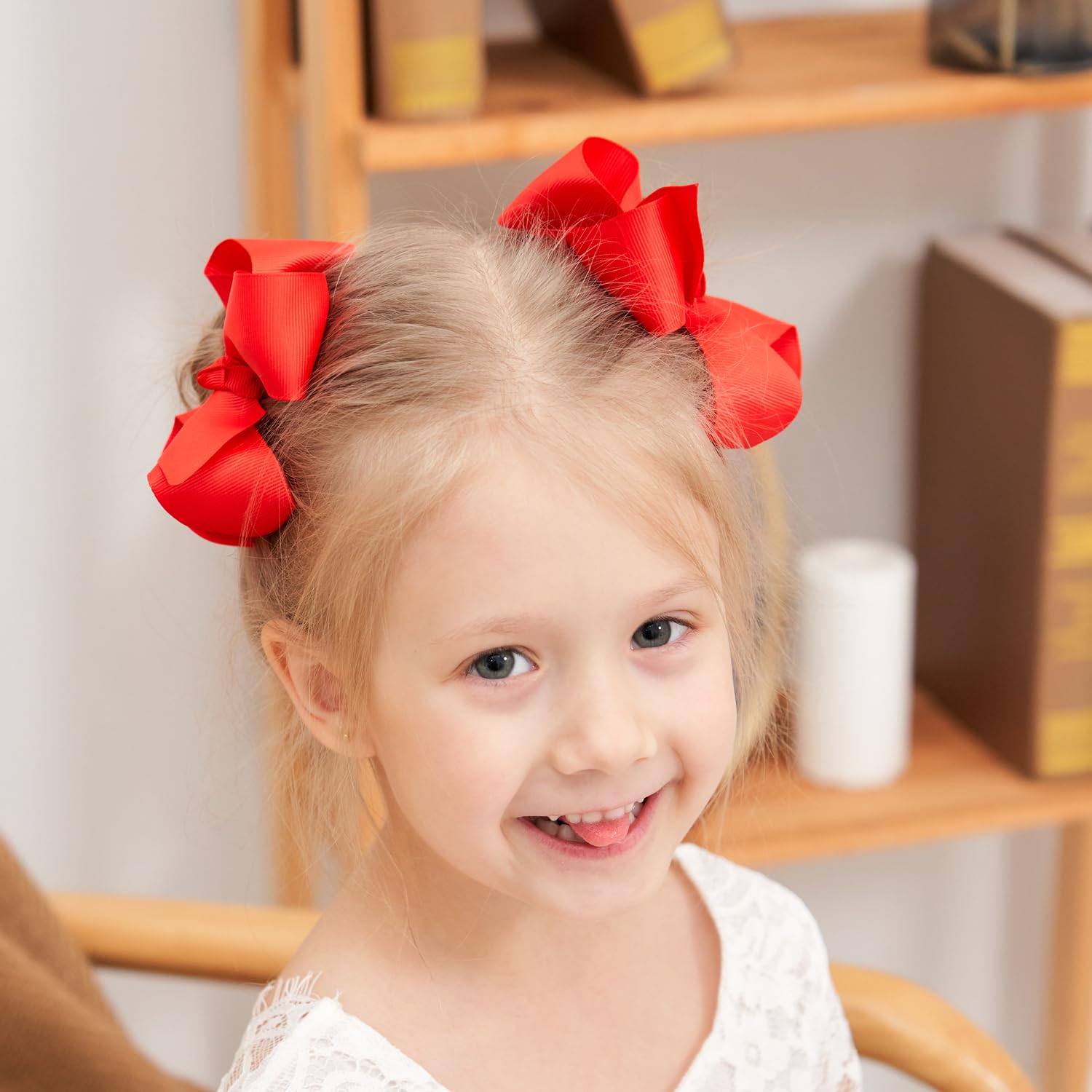 40PCS 4.5 Inch Hair Bows