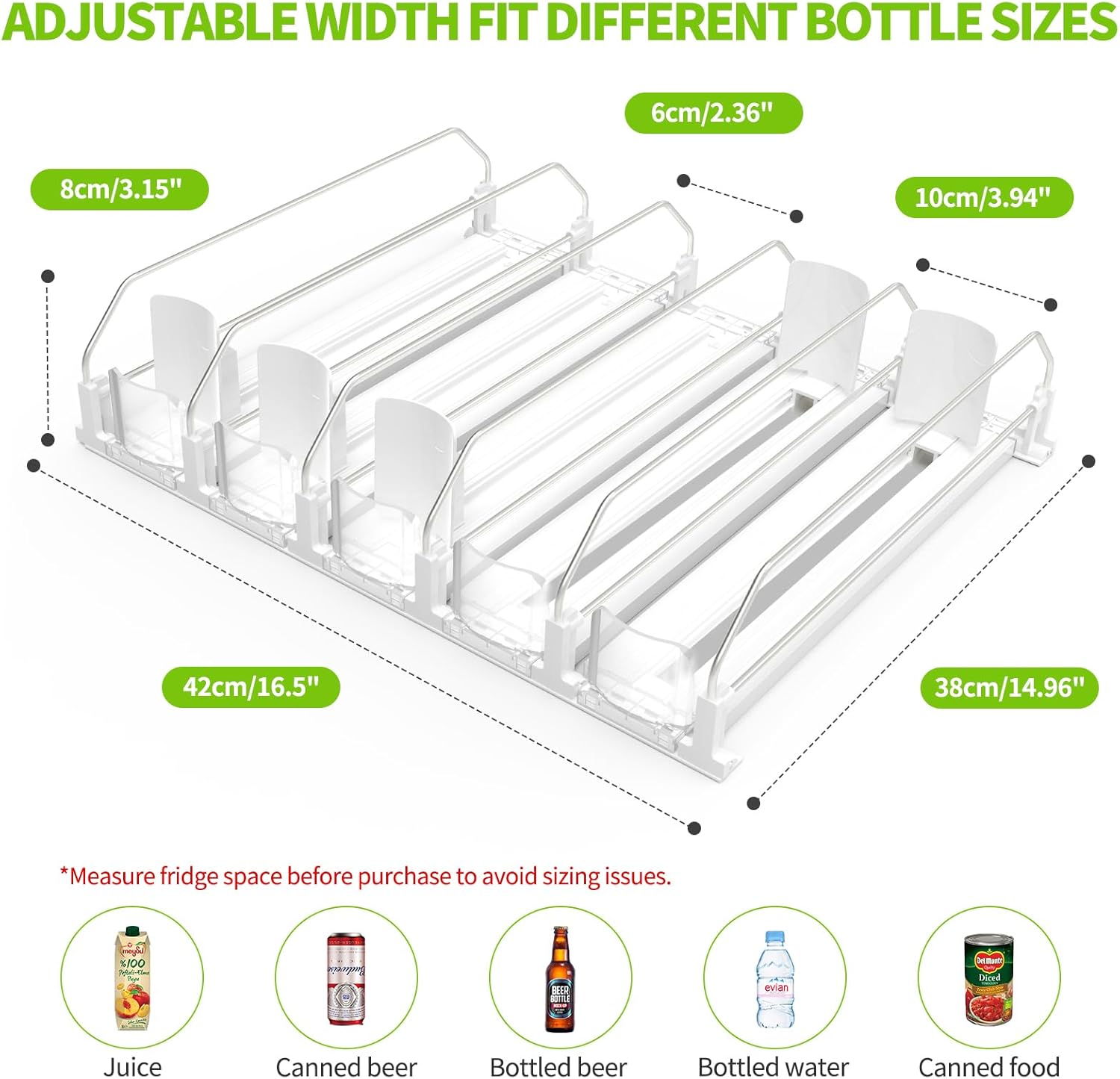 Drink Organizer for Fridge
