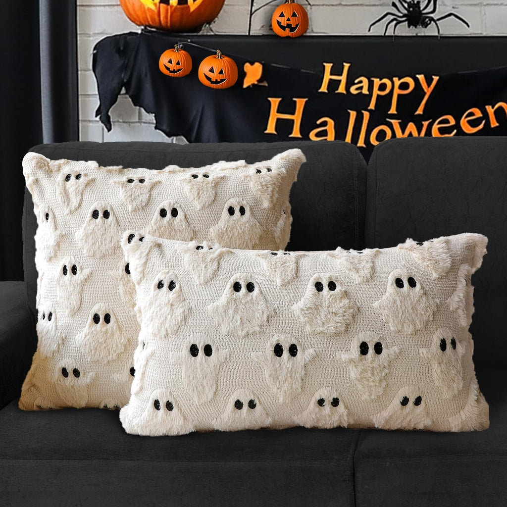 Halloween Ghost Decorative Pillow Covers