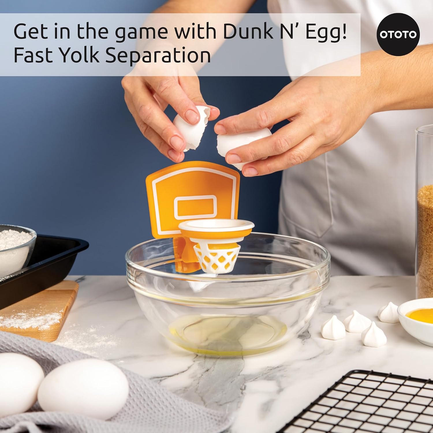 Dunk N' Egg Yolk Separator