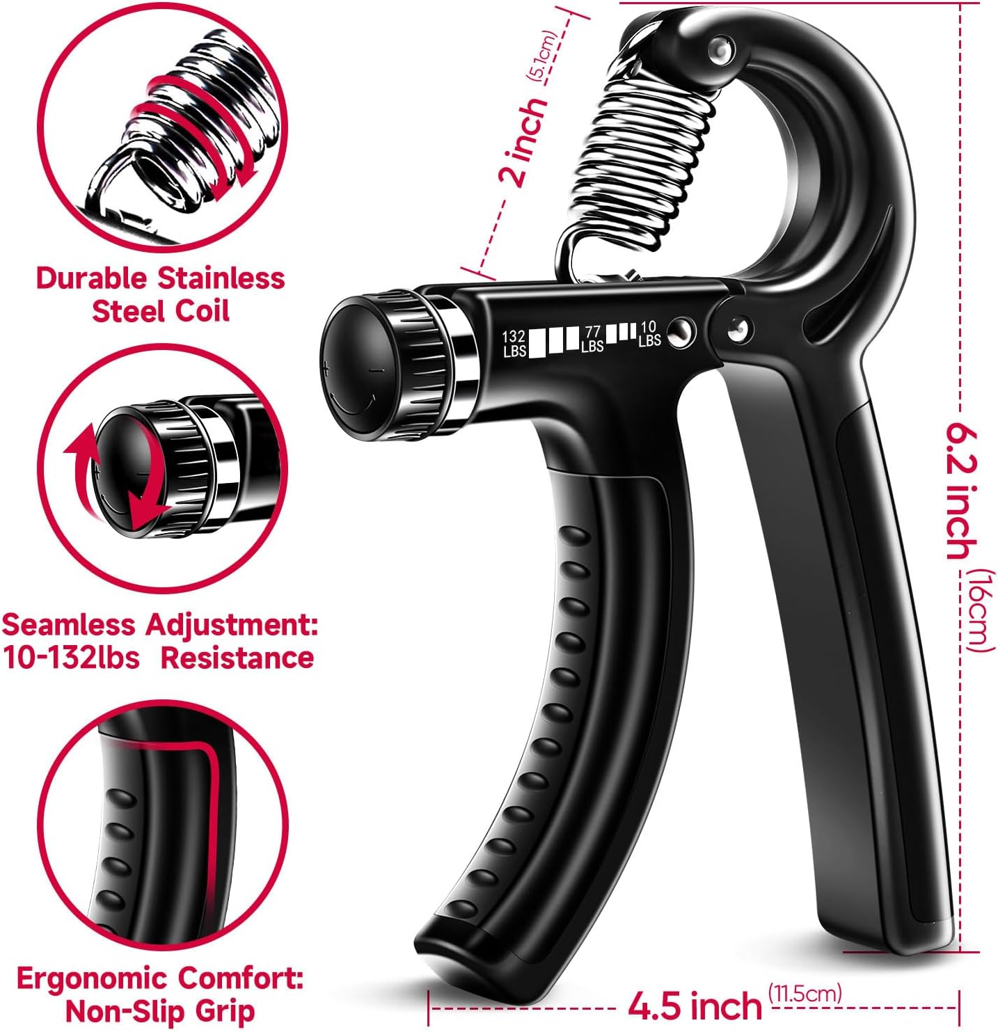 Hand Grip Strengthener Kit