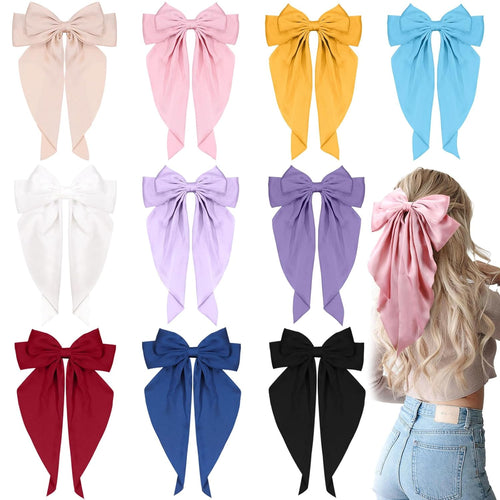 10 PCS Large Hair Ribbon