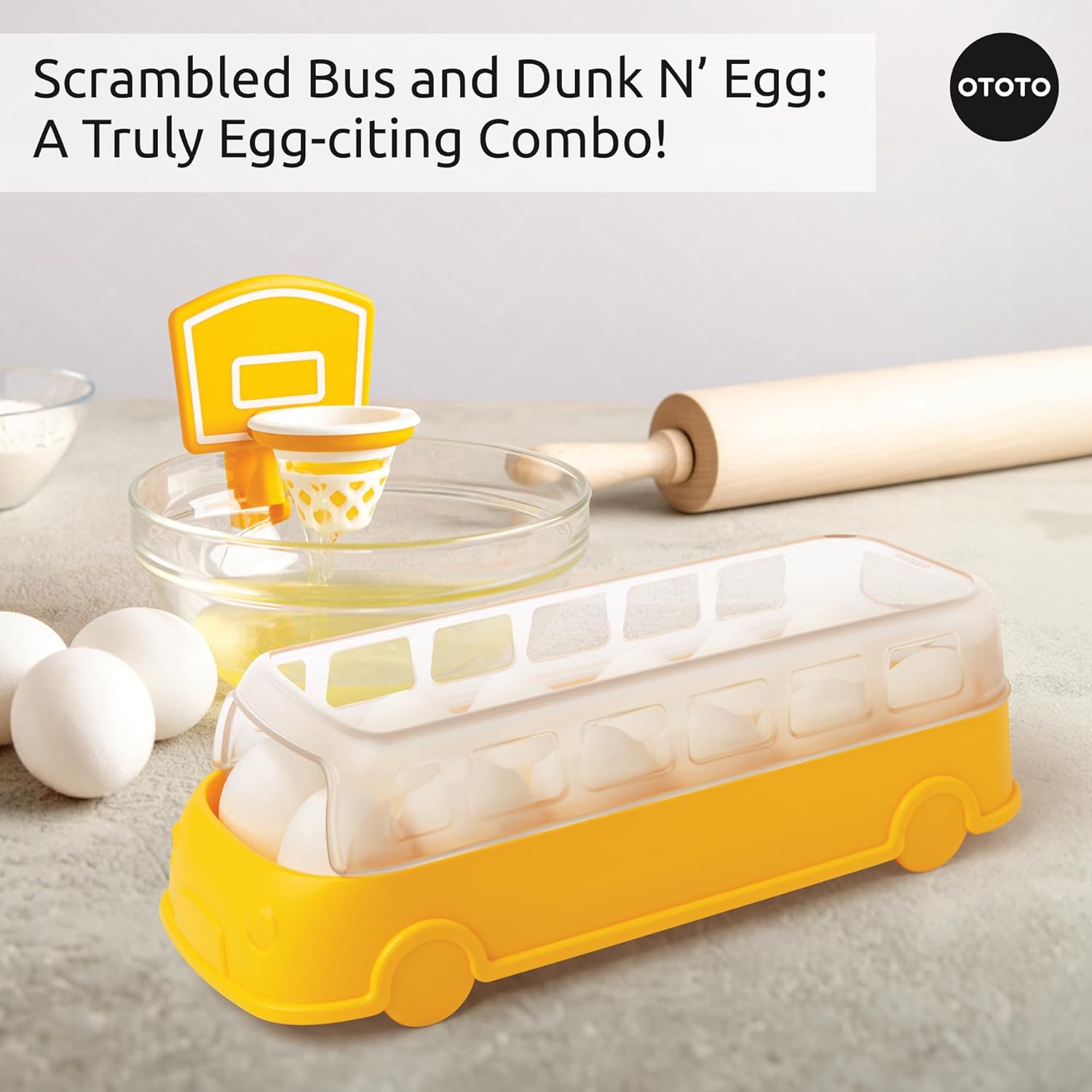 Dunk N' Egg Yolk Separator