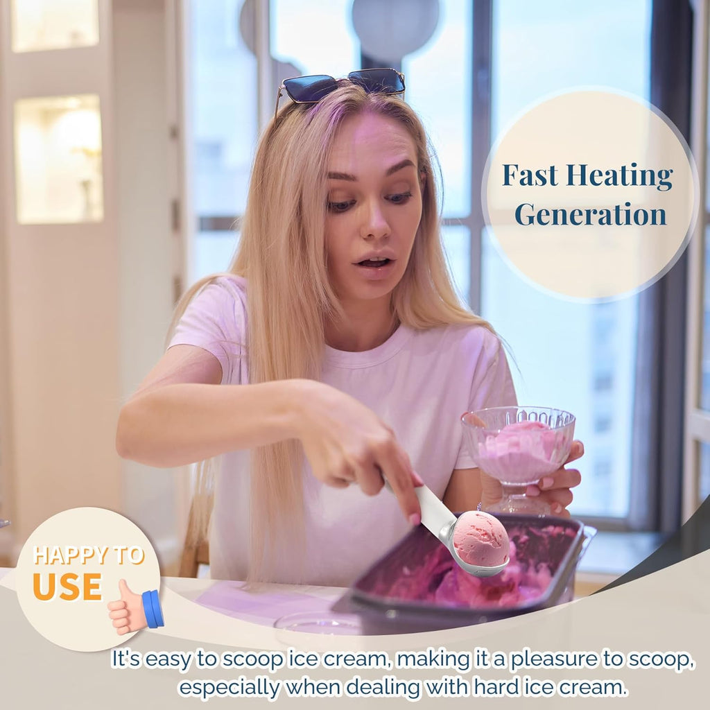 Heated Ice Cream Scoop Rechargeable