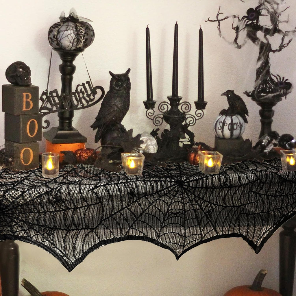 Black Lace Spiderweb