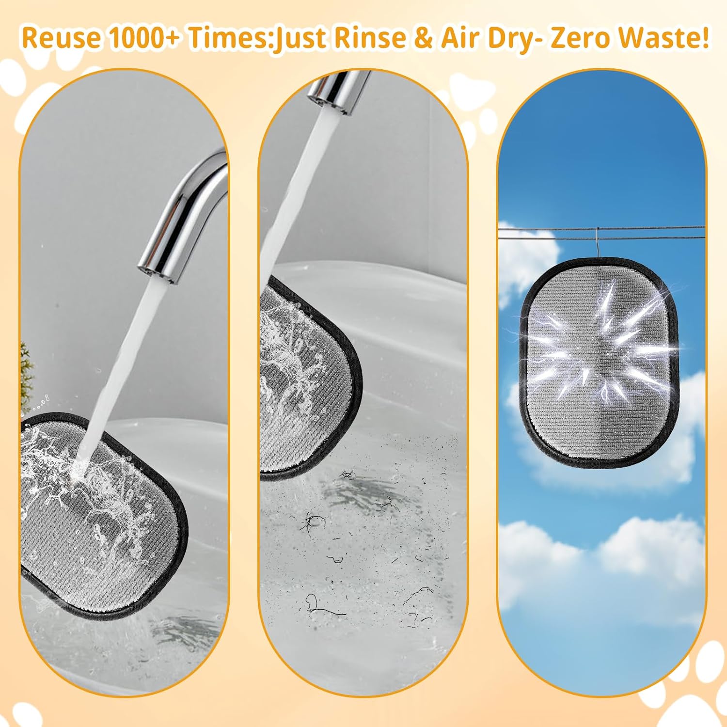 Electrostatic Pet Hair Removal Glove