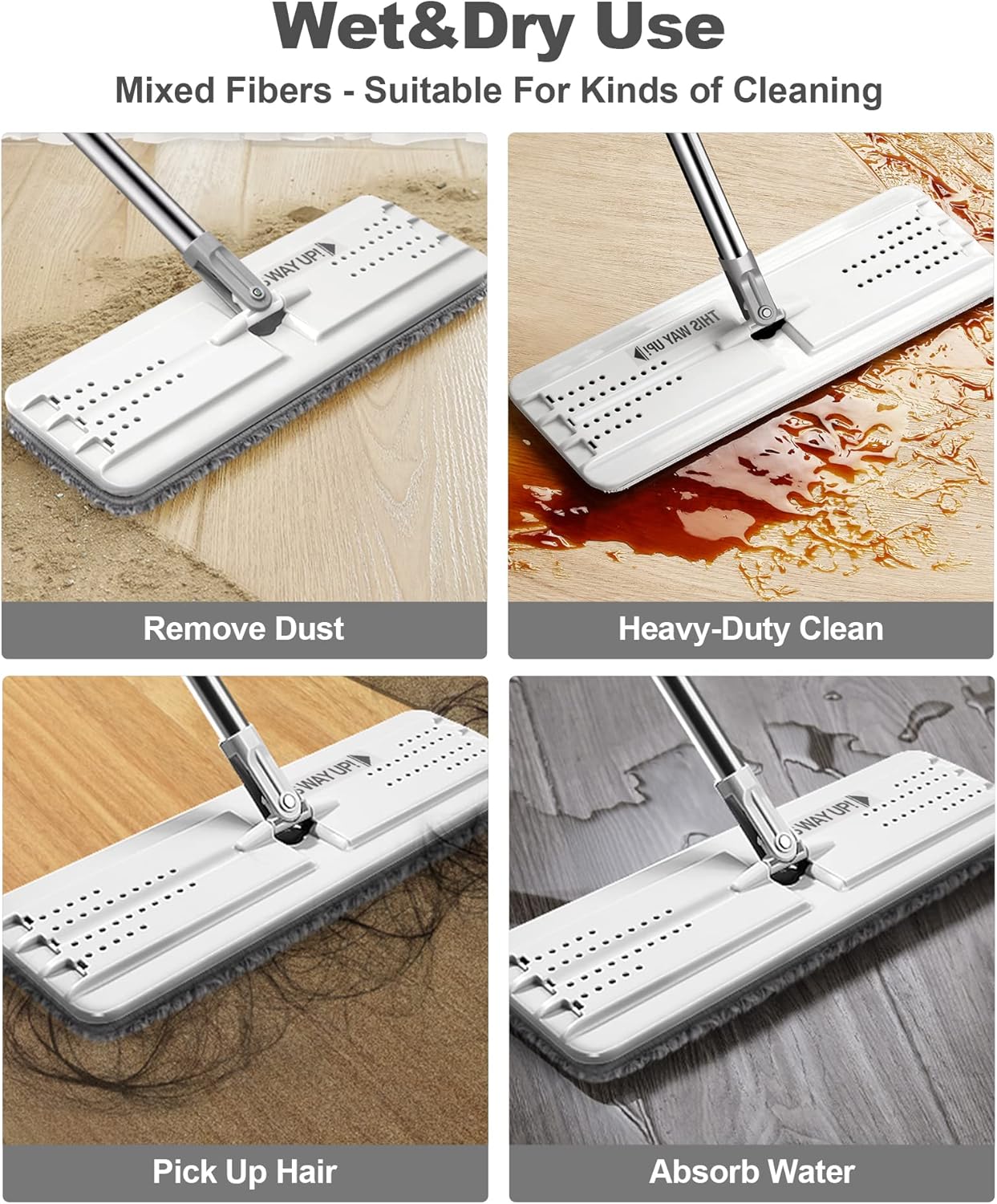 Mop and Bucket with Wringer Set