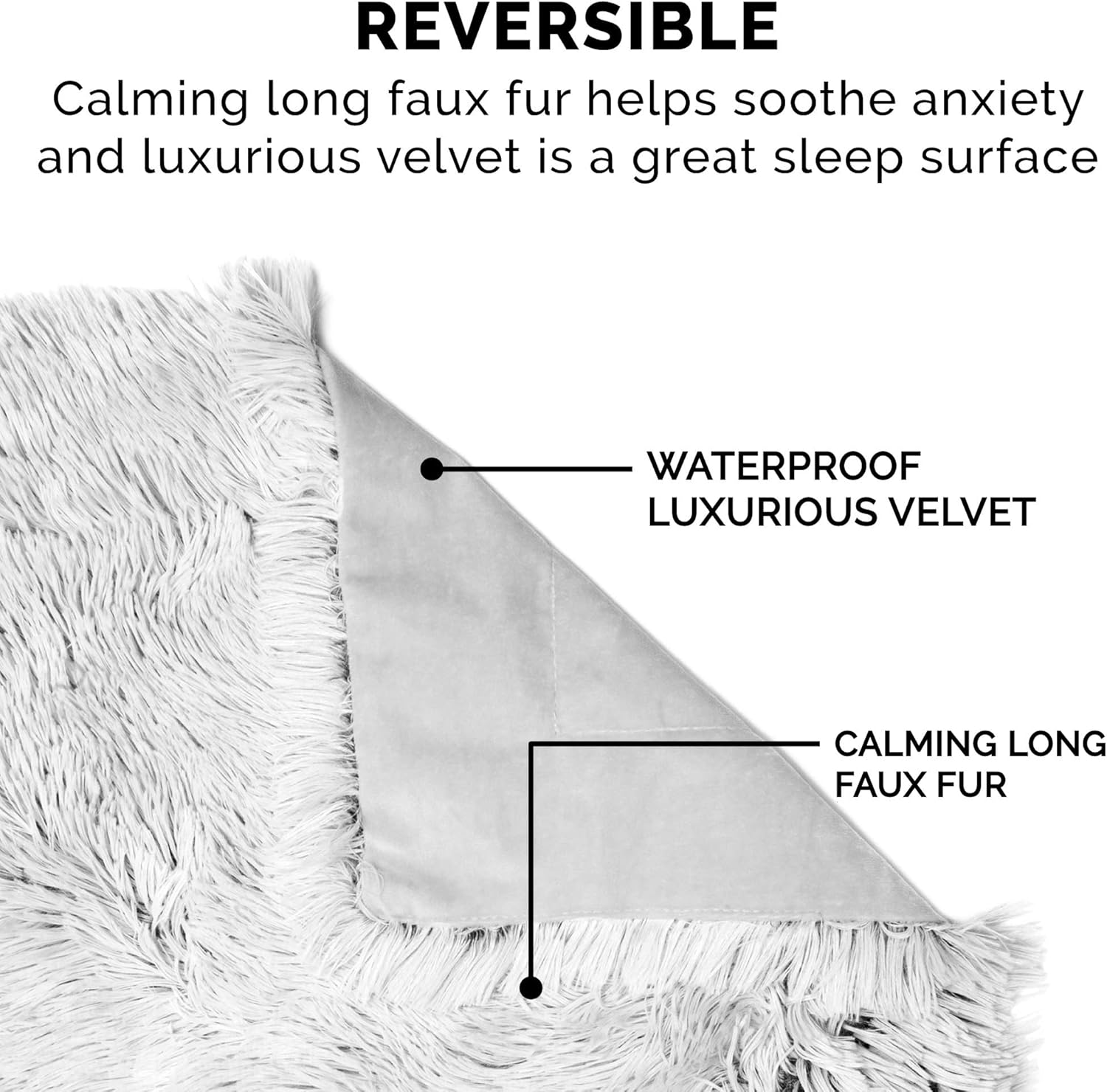 Waterproof Throw Blanket for Dogs, Mist Gray / XL