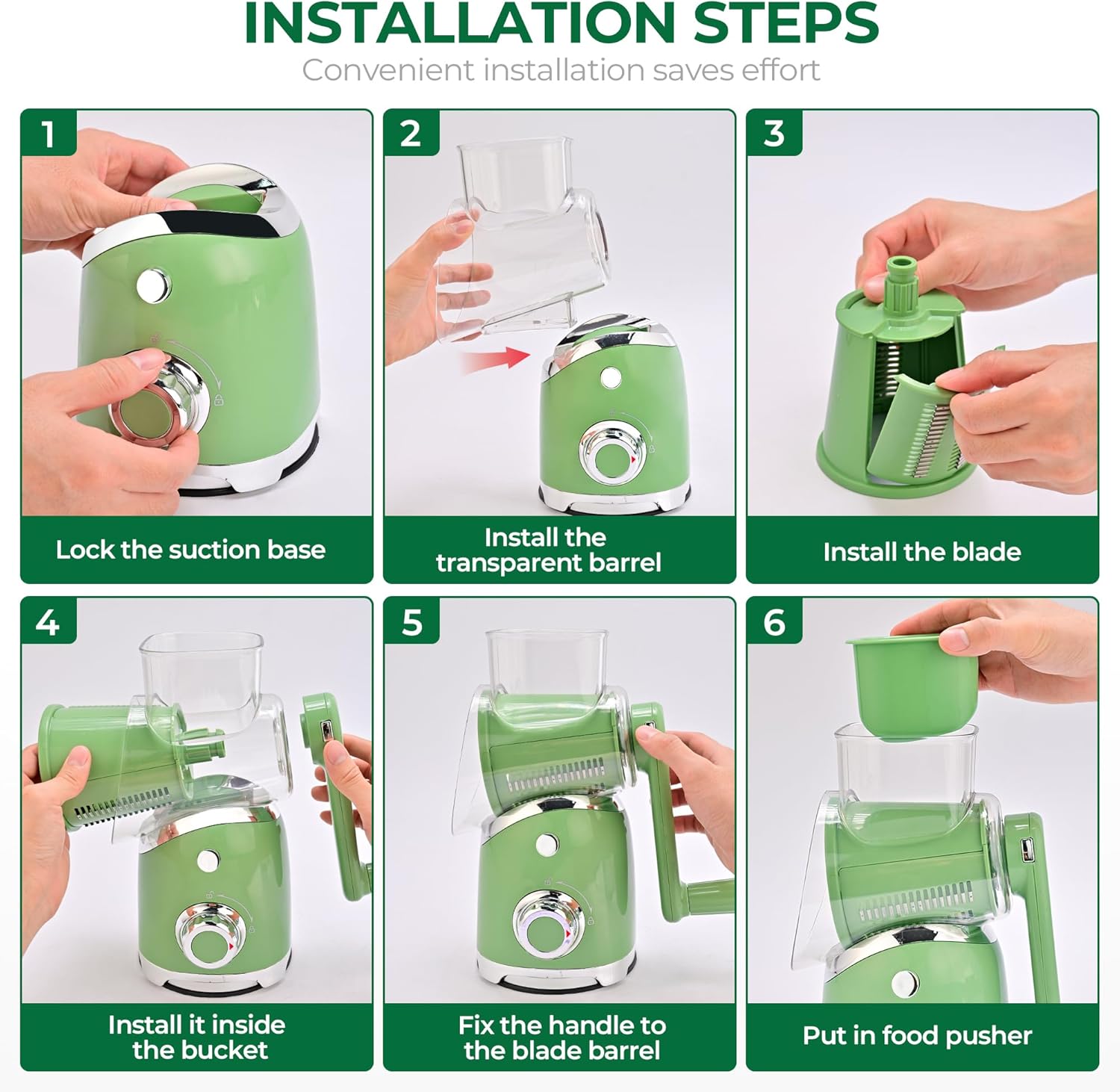 Rotary Cheese Grater