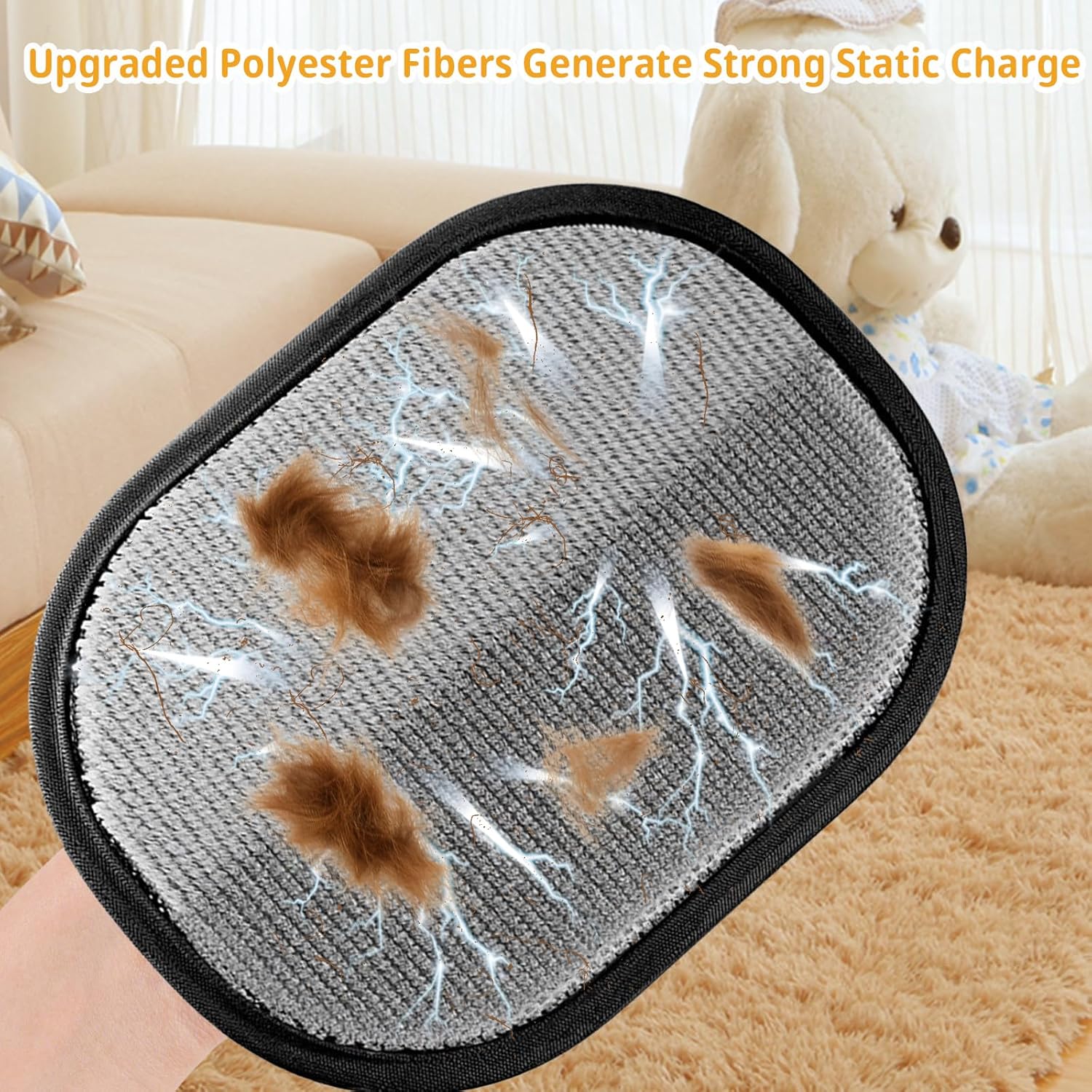 Electrostatic Pet Hair Removal Glove