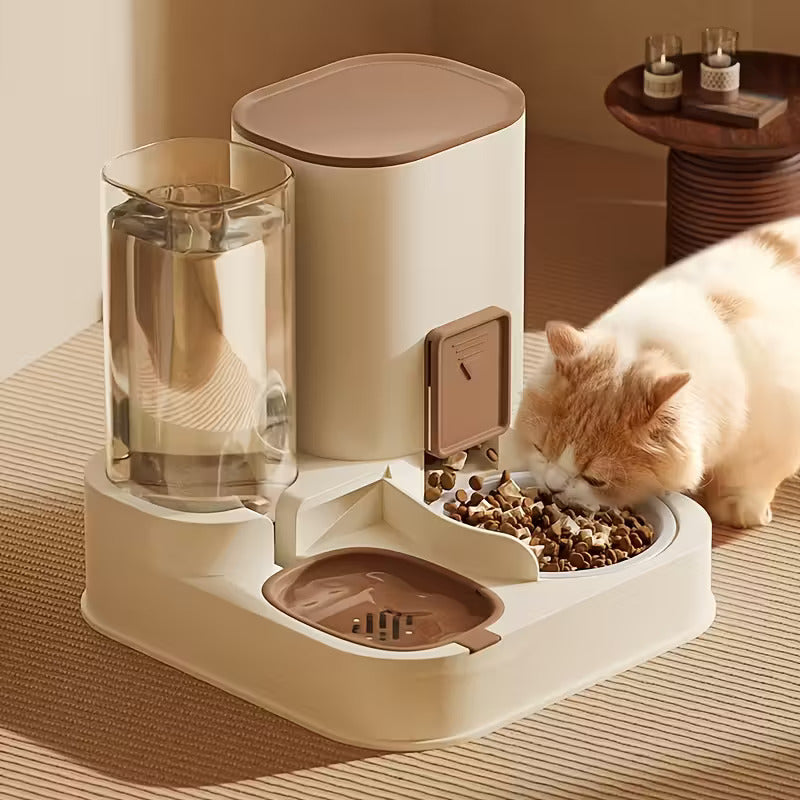 Pet Food & Water Dispenser 2 in 1