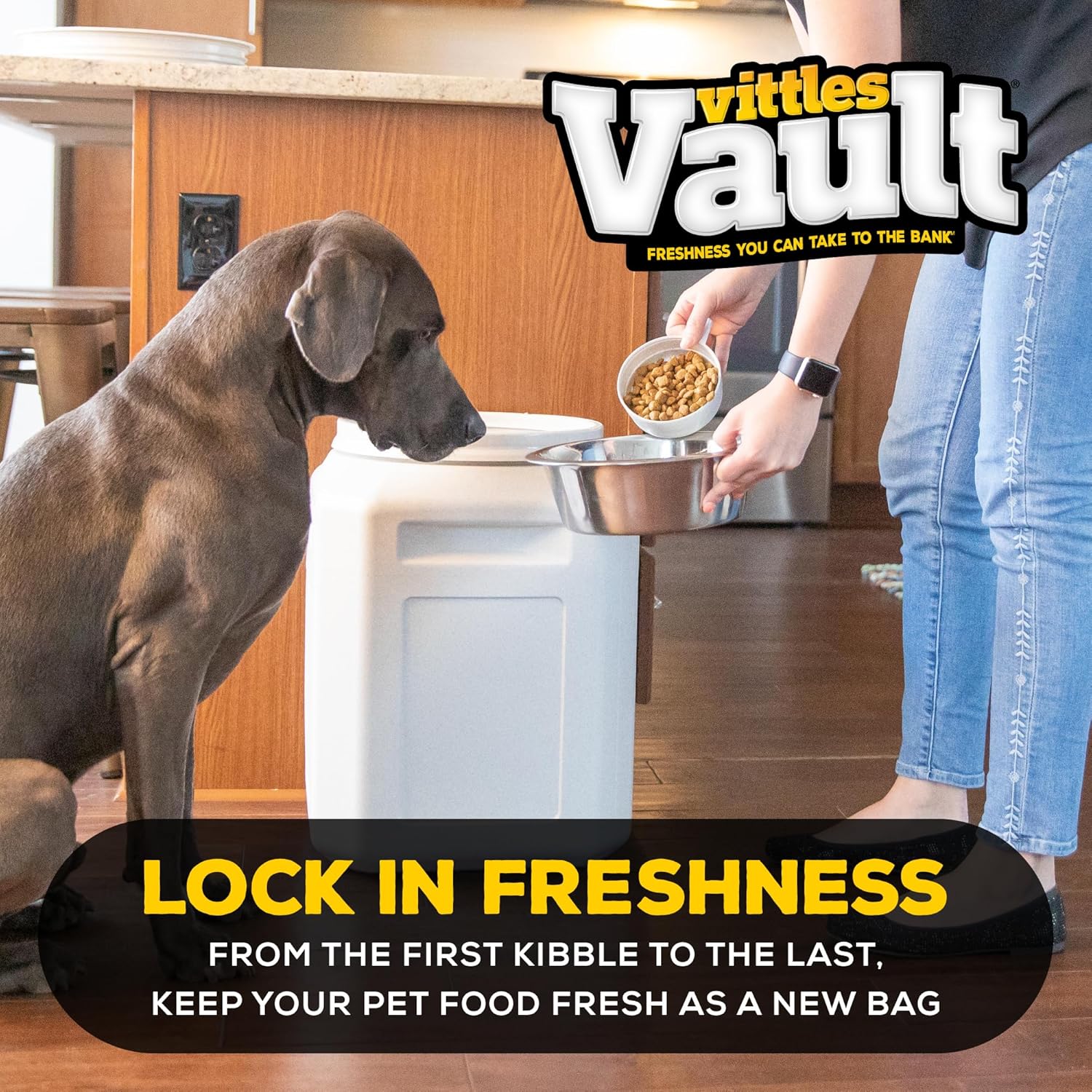 Vault Pet Food Storage Containers