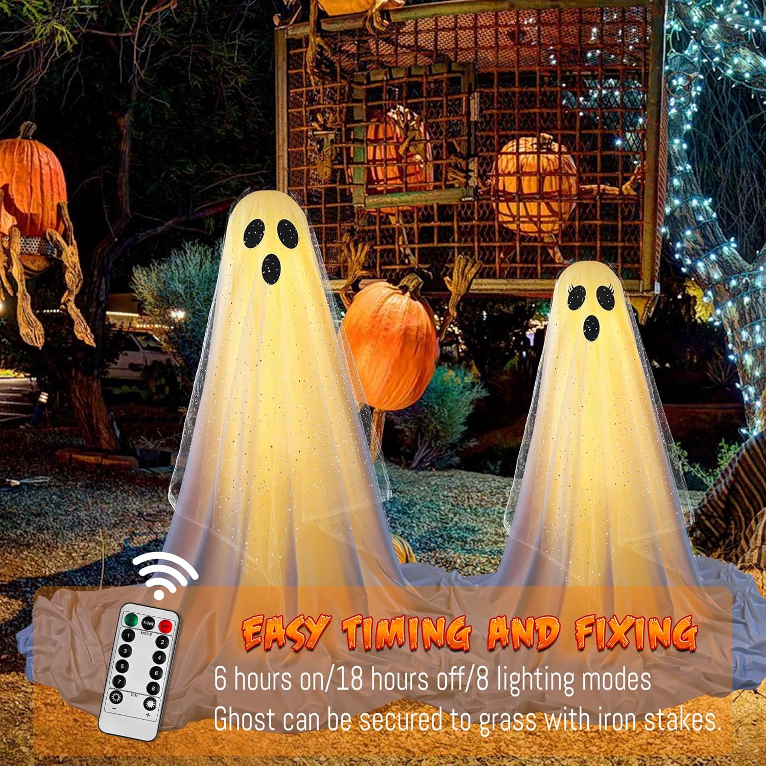 Halloween 2Packs Spooky Ghost