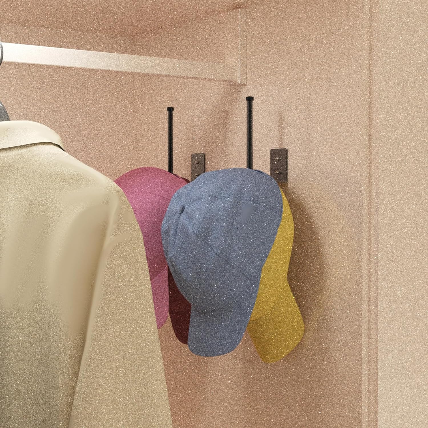 2 Pack Hat Racks