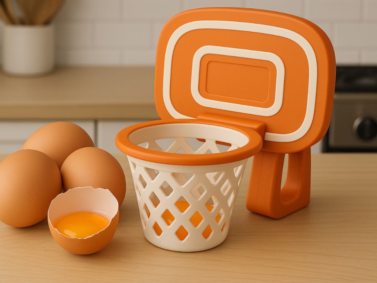 Dunk N' Egg Yolk Separator