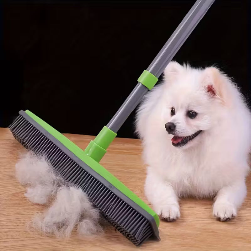 Pet Hair Removal Broom - Red