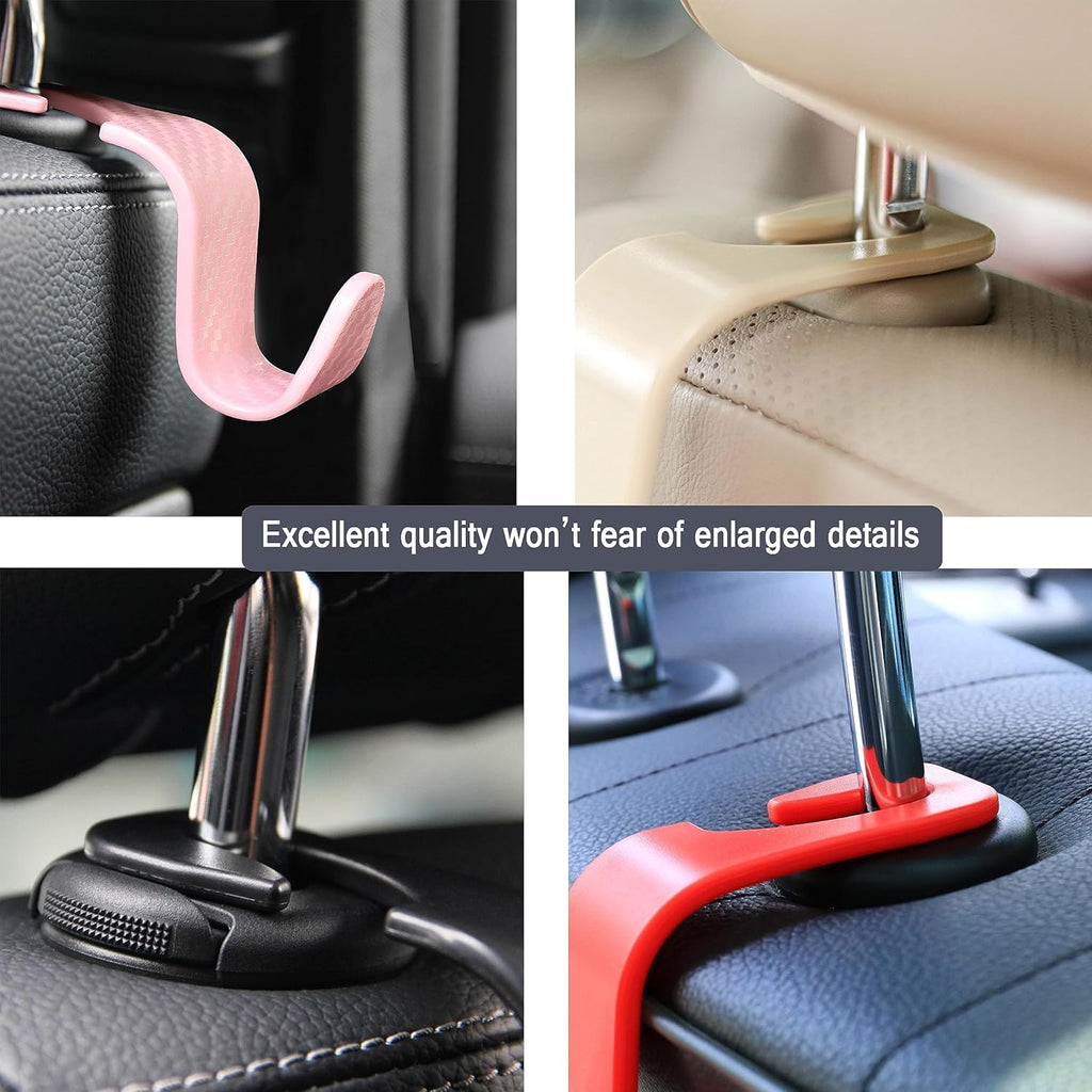 Car Seat Headrest Hook 4 Pack