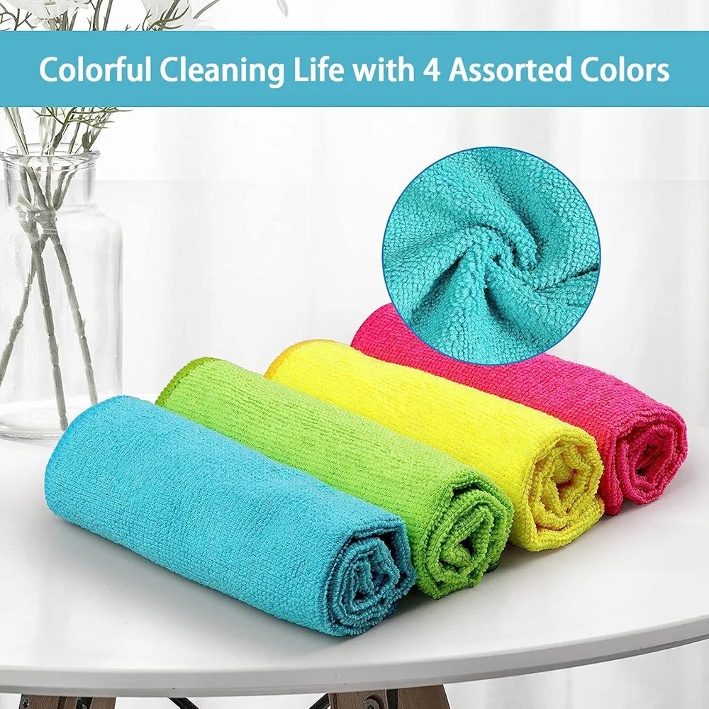 Microfiber Cleaning Cloth, 12 Pack