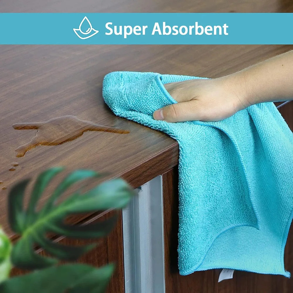 Microfiber Cleaning Cloth, 12 Pack
