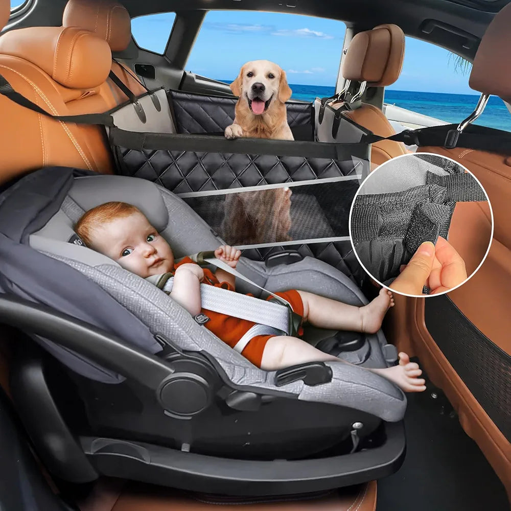Car Back Seat Cover for Dogs