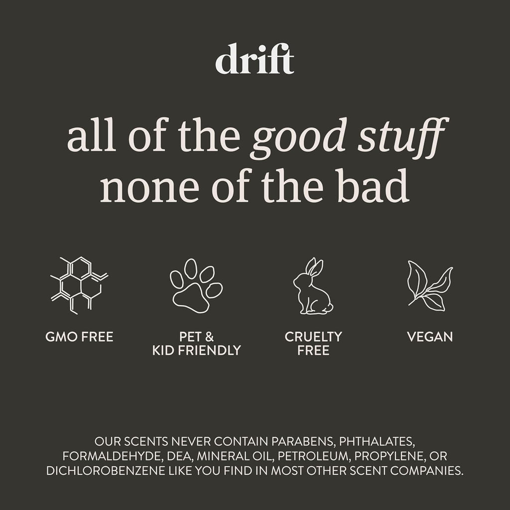 Drift Car Air Freshener - Wood Air Freshener - Car Odor Eliminator - Teak Scent Starter Kit